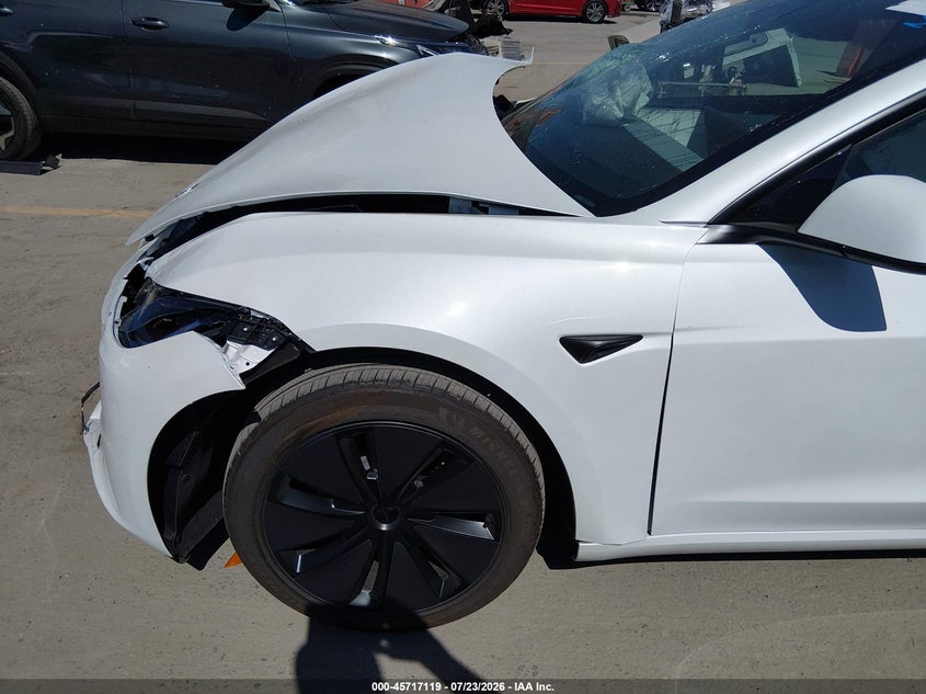 TESLA MODEL 3 2025 VIN 5YJ3E1EA7SF877434