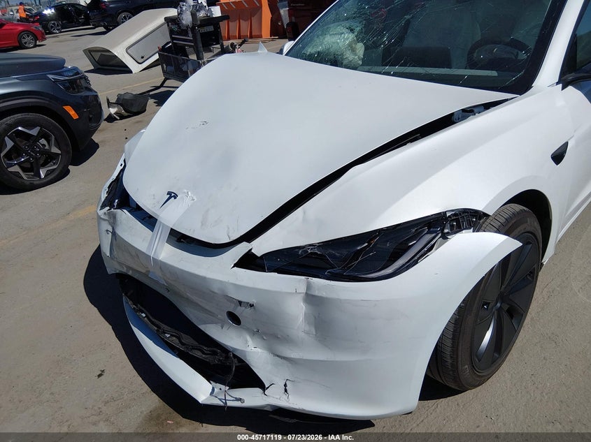 TESLA MODEL 3 2025 VIN 5YJ3E1EA7SF877434