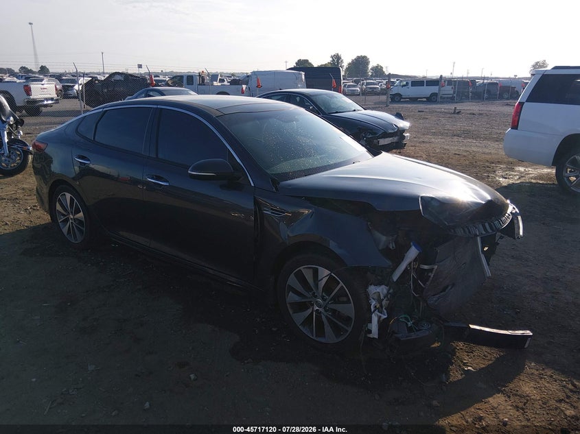 Vin: 5xxgt4l35jg255665, lot: 46215802, kia optima s 2018 img_1