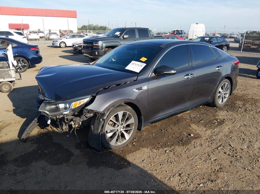 Vin: 5xxgt4l35jg255665, lot: 46215802, kia optima s 20182