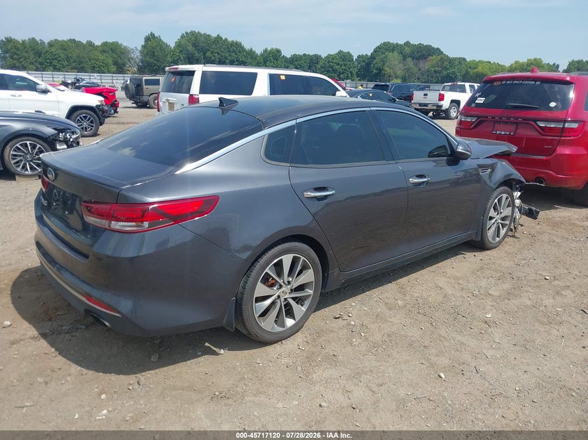 Vin: 5xxgt4l35jg255665, lot: 46215802, kia optima s 20184