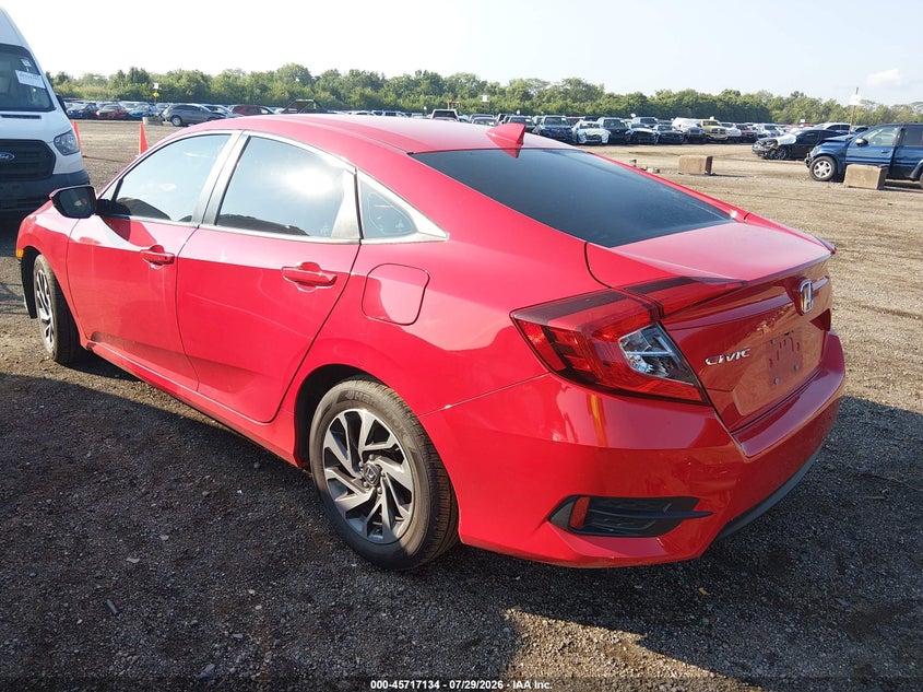 Vin: 2hgfc2f74hh570044, lot: 46215816, honda civic ex 20173