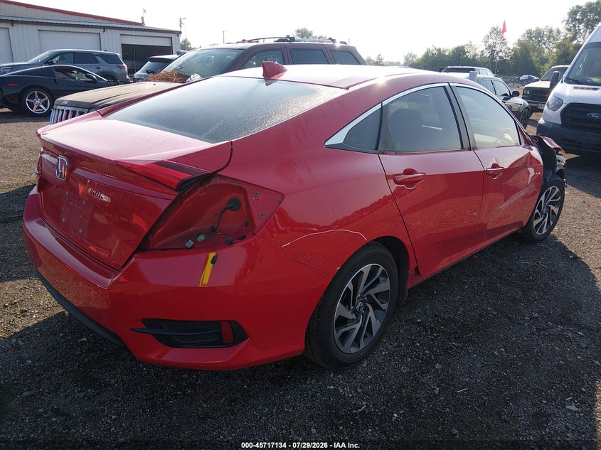 Vin: 2hgfc2f74hh570044, lot: 46215816, honda civic ex 20174