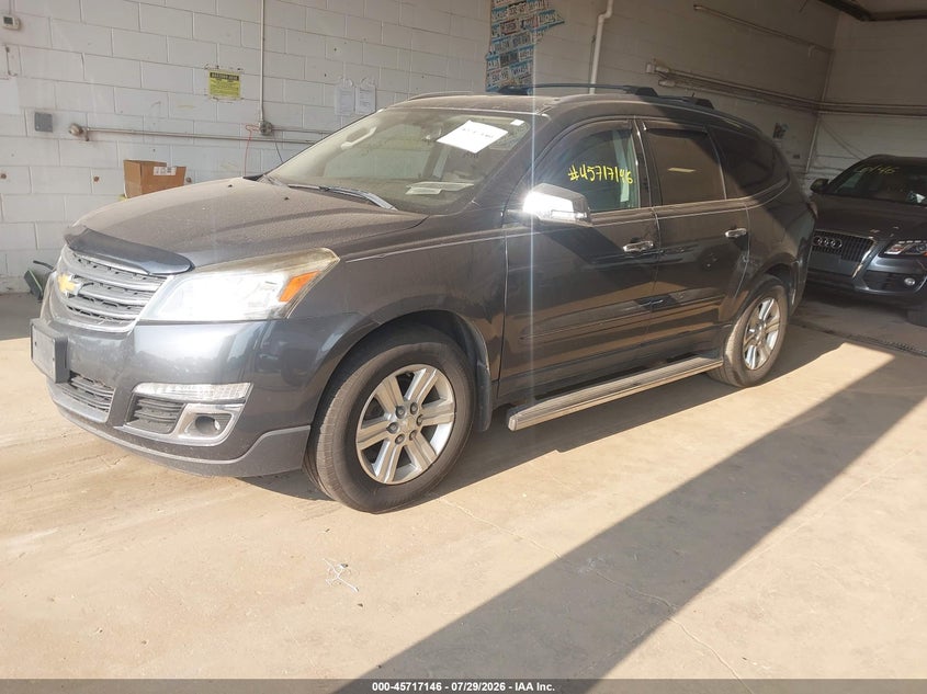 Vin: 1gnkvgkd7dj261118, lot: 46215828, chevrolet traverse lt 20132