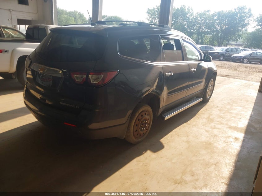 Vin: 1gnkvgkd7dj261118, lot: 46215828, chevrolet traverse lt 20134