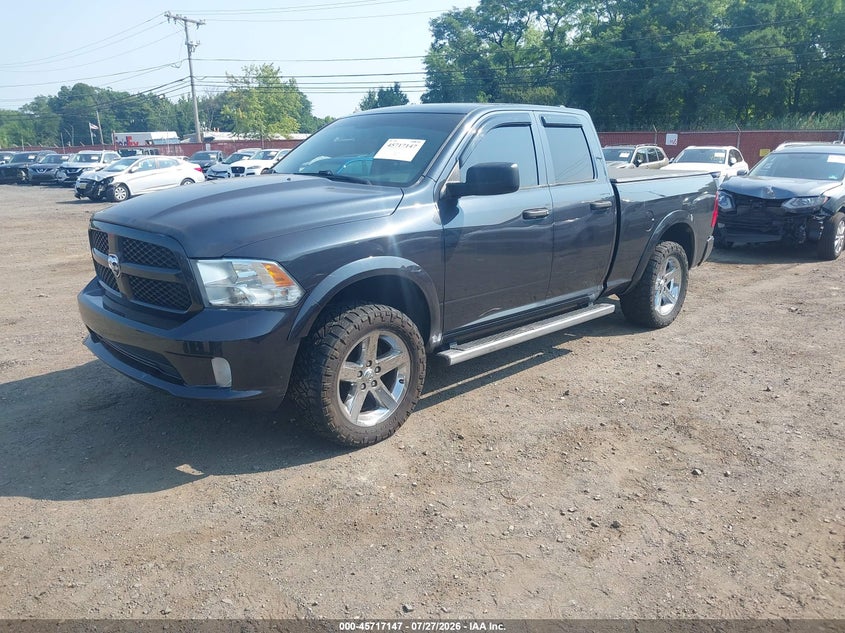Vin: 1c6rr7ft1hs654410, lot: 46215829, ram 1500 express  4x4 6'4 box 20172