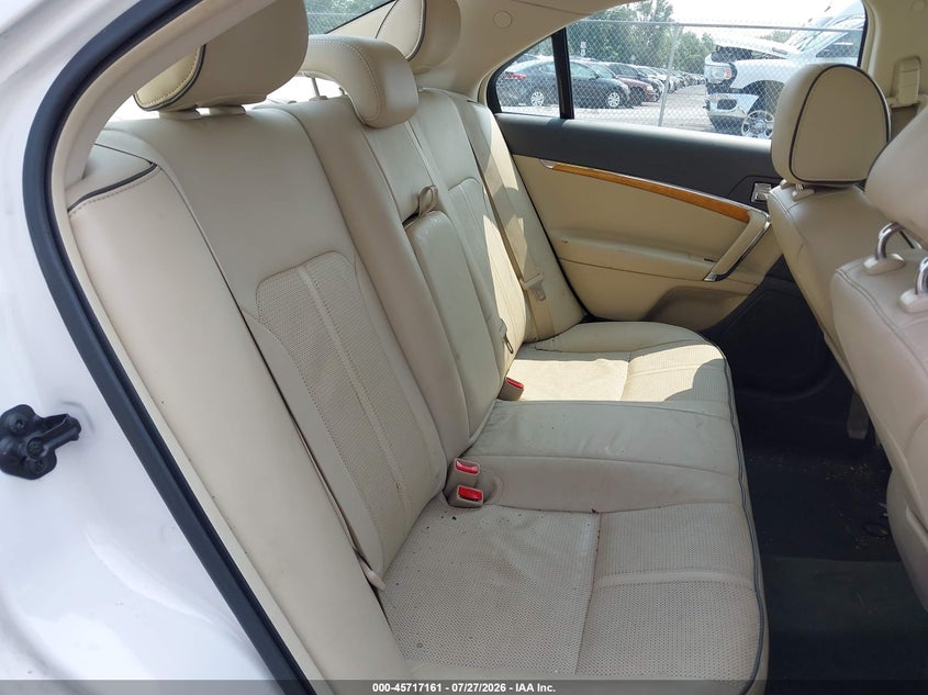 2012 LINCOLN MKZ auction photo 8