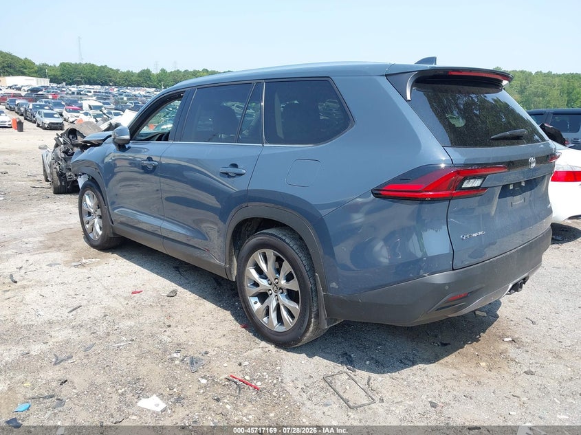 Vin: 5tdacab54ss045890, lot: 46215851, toyota grand highlander hybrid limited 20253