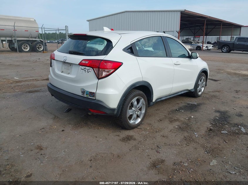 Vin: 3czru5h38gm741683, lot: 46215879, honda hr-v lx 20164