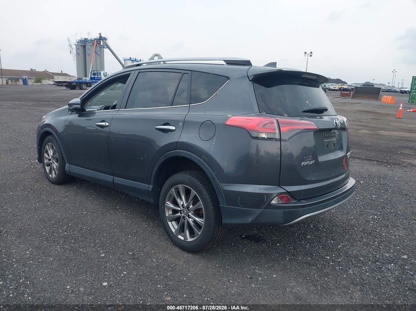 Vin: jtmdfrev5jd236341, lot: 46215888, toyota rav4 limited 20183