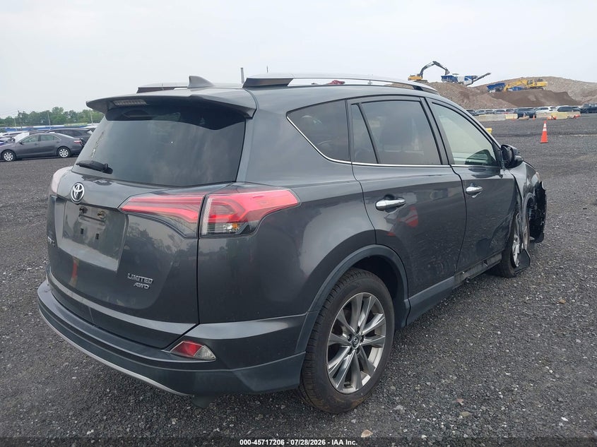 Vin: jtmdfrev5jd236341, lot: 46215888, toyota rav4 limited 20184
