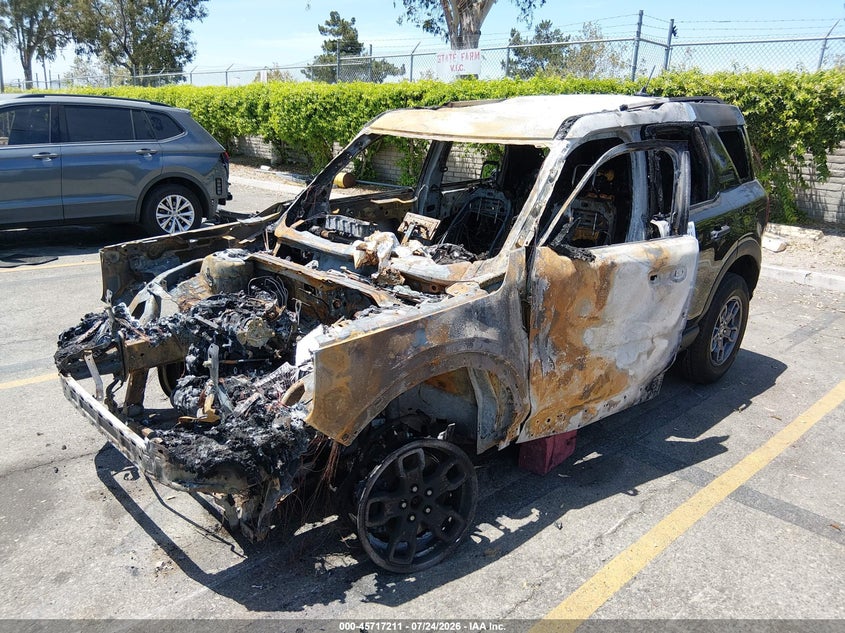 Vin: 3fmcr9b67rrf65556, lot: 46215893, ford bronco sport big bend 20242