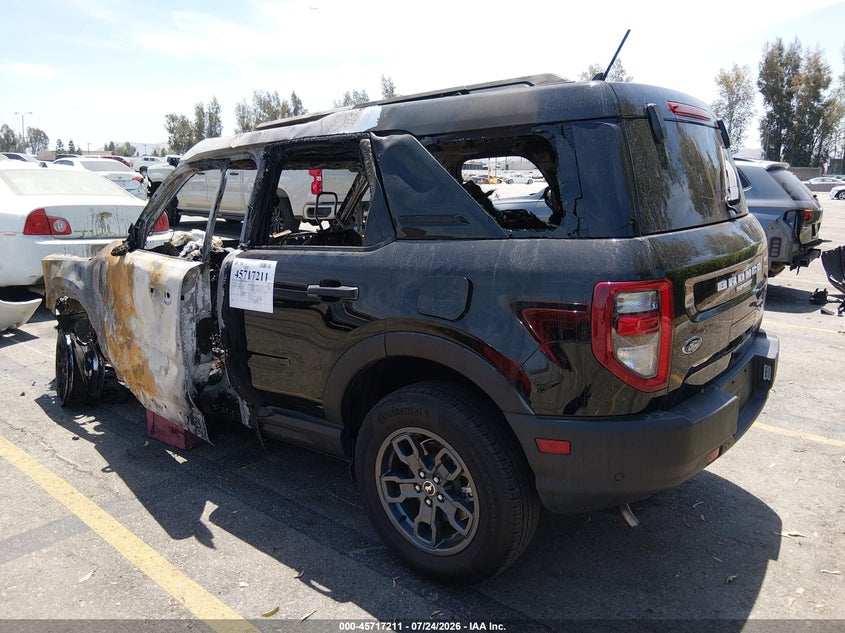 Vin: 3fmcr9b67rrf65556, lot: 46215893, ford bronco sport big bend 20243