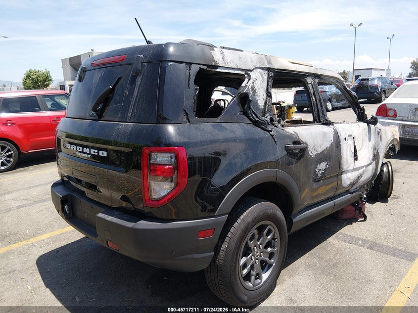 Vin: 3fmcr9b67rrf65556, lot: 46215893, ford bronco sport big bend 20244