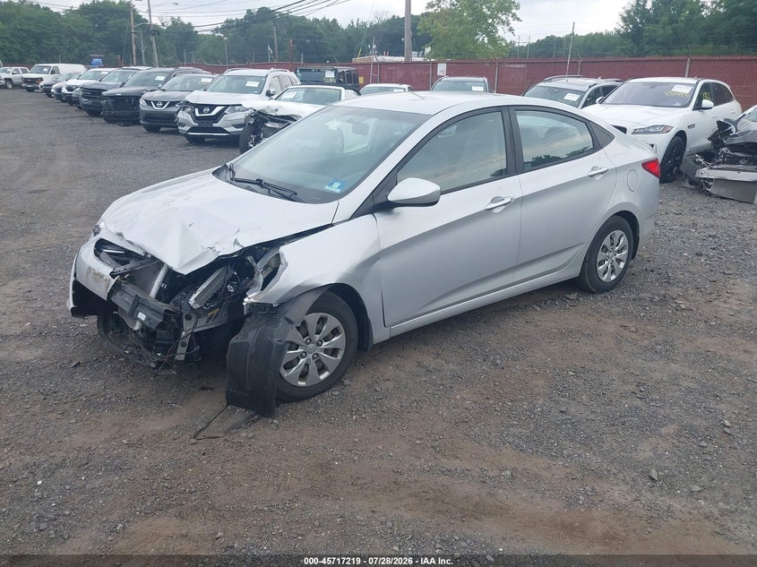 Vin: kmhct4ae5gu166888, lot: 46215901, hyundai accent se 20162