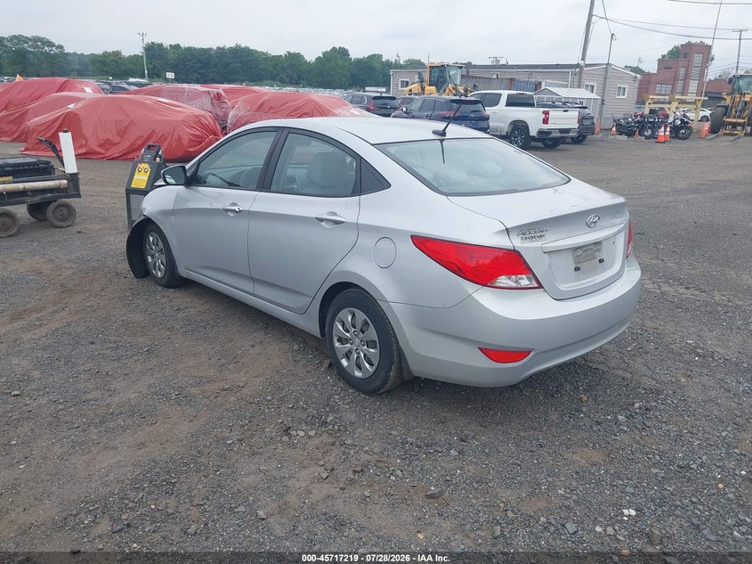 Vin: kmhct4ae5gu166888, lot: 46215901, hyundai accent se 20163