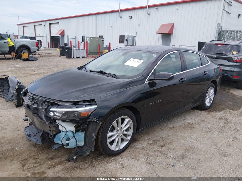 Vin: 1g1ze5st1gf302393, lot: 46215914, chevrolet malibu 1lt 20162