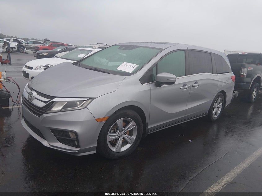Vin: 5fnrl6h75jb039009, lot: 46215936, honda odyssey ex-l 20182