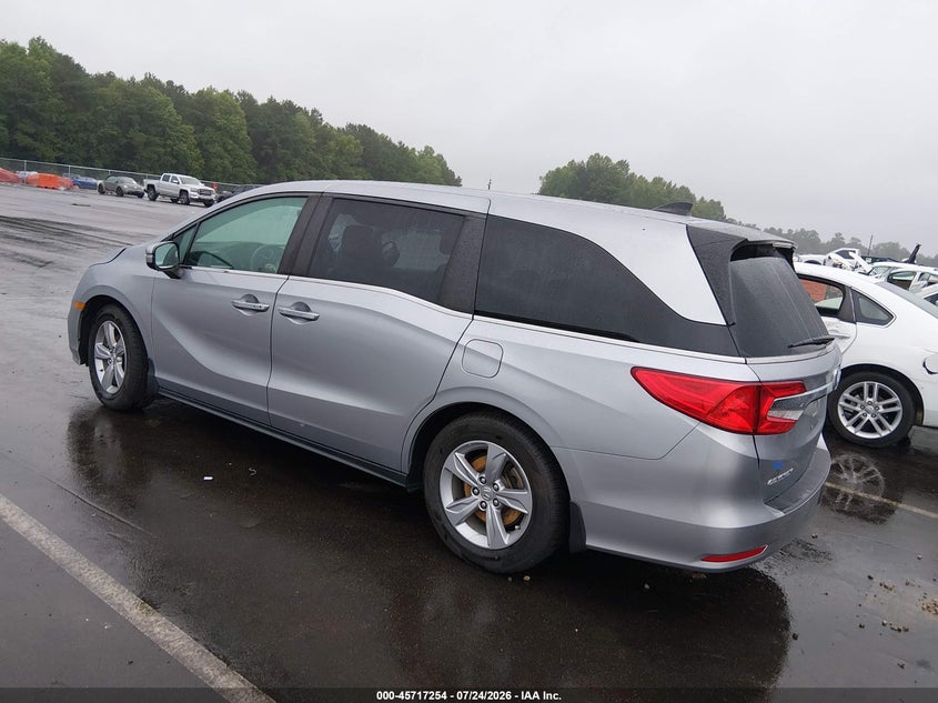 Vin: 5fnrl6h75jb039009, lot: 46215936, honda odyssey ex-l 20183