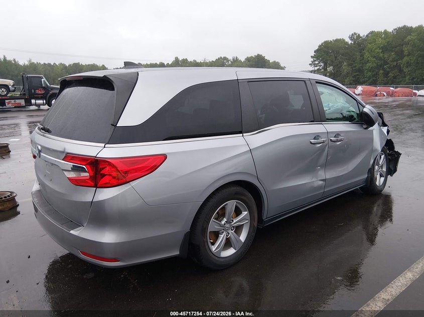 Vin: 5fnrl6h75jb039009, lot: 46215936, honda odyssey ex-l 20184