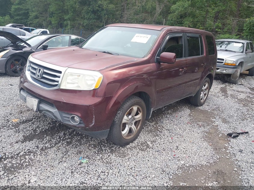 Vin: 5fnyf3h54cb012600, lot: 46215956, honda pilot ex-l 20122