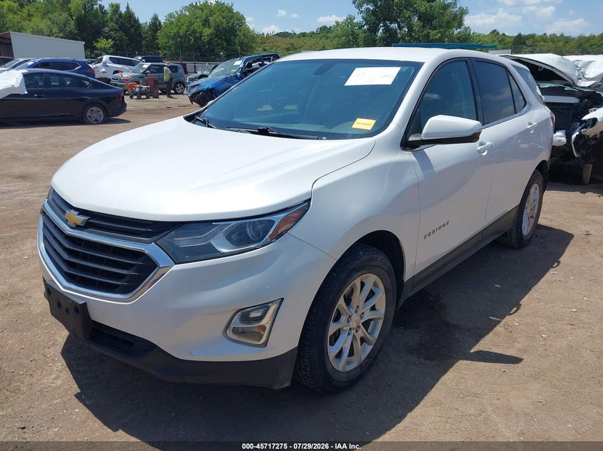 Vin: 2gnaxkev9k6294435, lot: 46215957, chevrolet equinox lt 20192