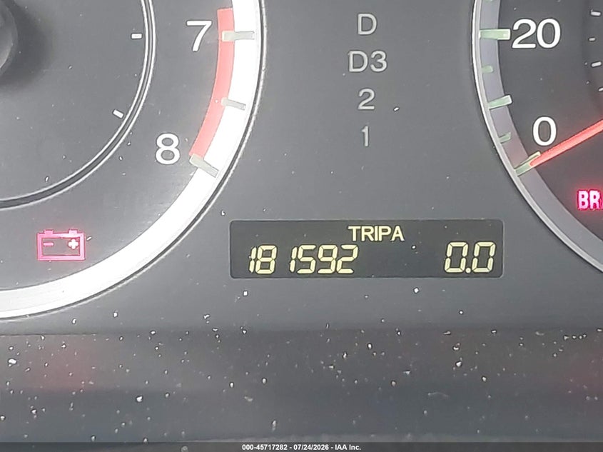 HONDA ACCORD 2010 VIN 1HGCP3F86AA007264