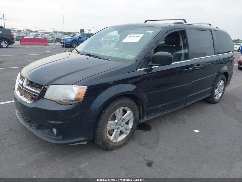 Vin: 2c4rdgcg8kr772395, lot: 46215979, dodge grand caravan sxt 20192