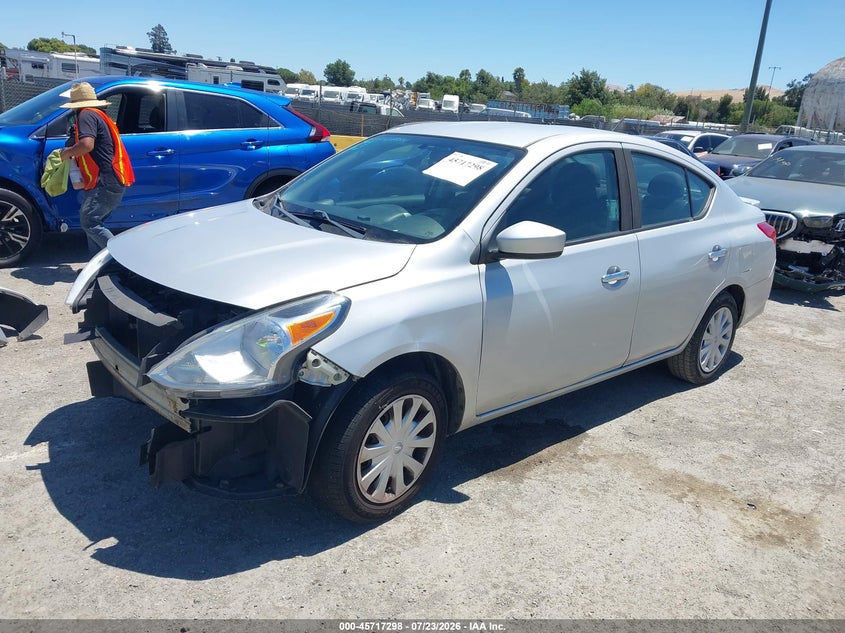 Vin: 3n1cn7ap3jl810815, lot: 46215980, nissan versa 1.6 sv 20182