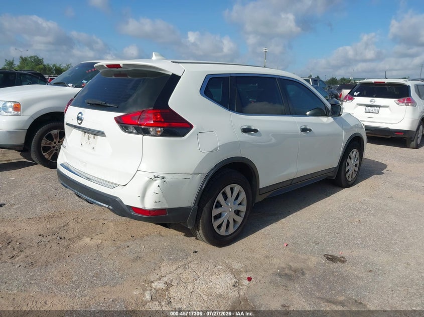 Vin: 5n1at2mt8hc865820, lot: 46215987, nissan rogue s 20174
