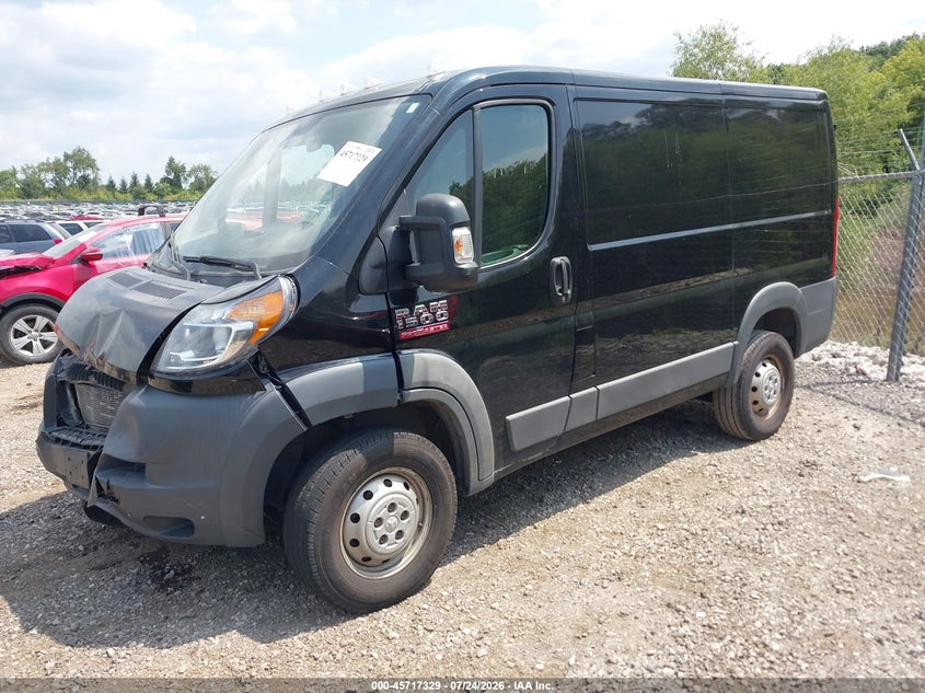 Vin: 3c6trvng8he513576, lot: 46216011, ram promaster 1500 low roof 118 wb 20172