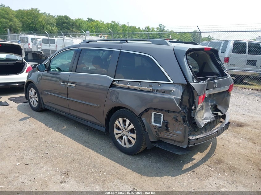 Vin: 5fnrl5h40fb118174, lot: 46216034, honda odyssey ex 20153
