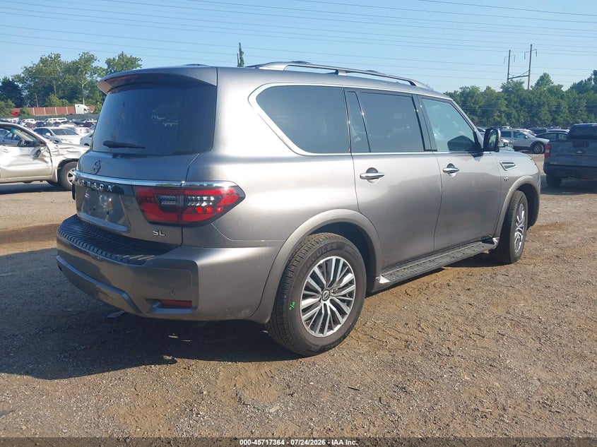 Vin: jn8ay2ba0m9375200, lot: 46216045, nissan armada sl 2wd 20214