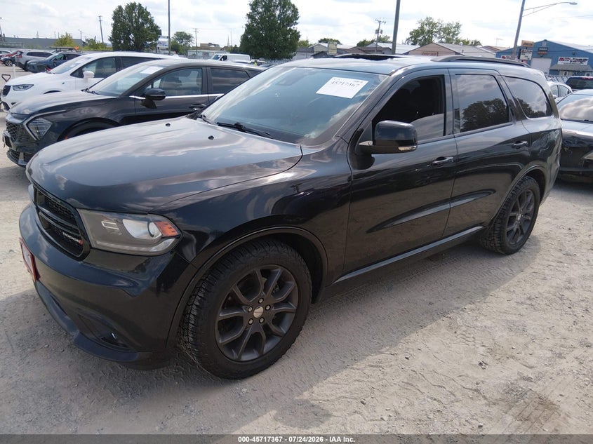 Vin: 1c4sdjct4hc648329, lot: 46216049, dodge durango r/t awd 20172