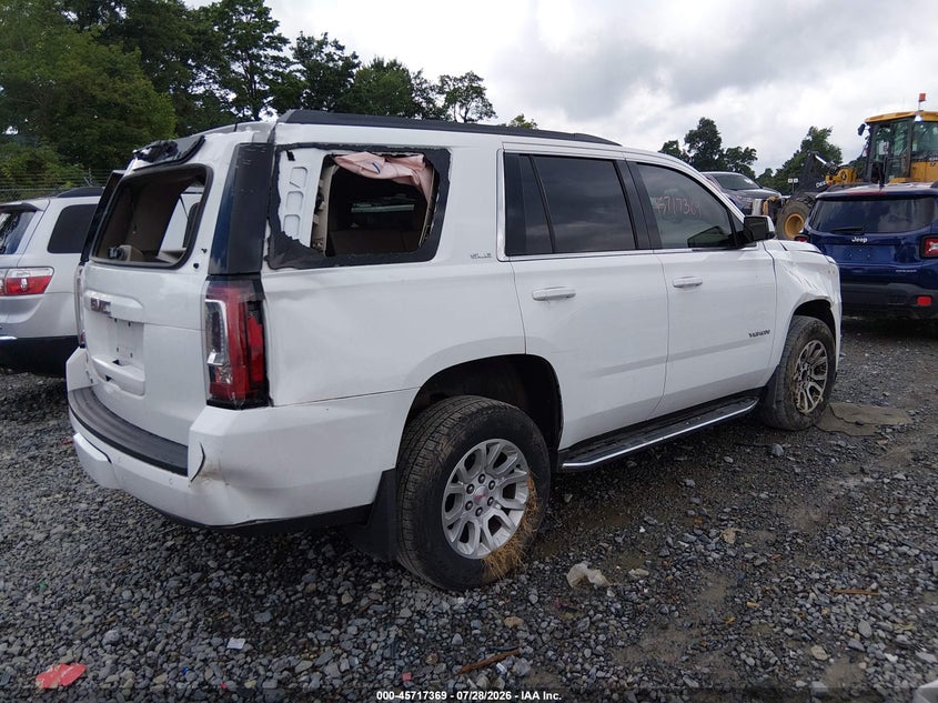 Vin: 1gks2akc3jr352068, lot: 46216051, gmc yukon sle 20184