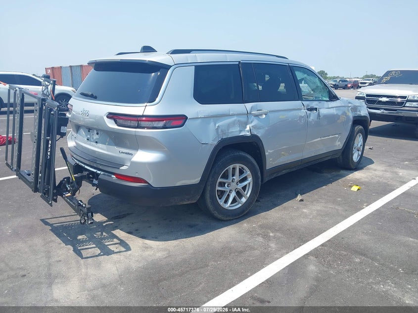 2021 JEEP GRAND CHEROKEE L auction photo 4