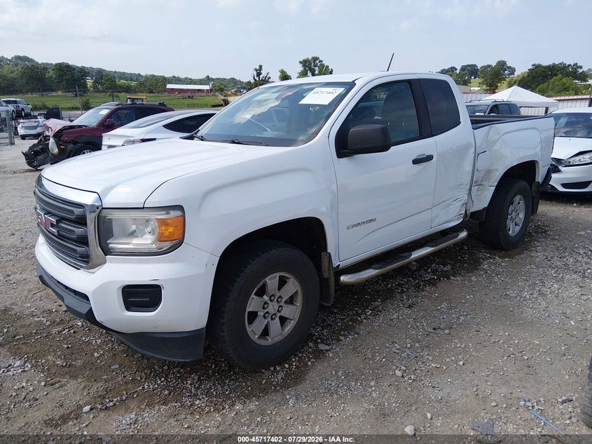 Vin: 1gth5bea8g1346061, lot: 46216084, gmc canyon 2wd 20162