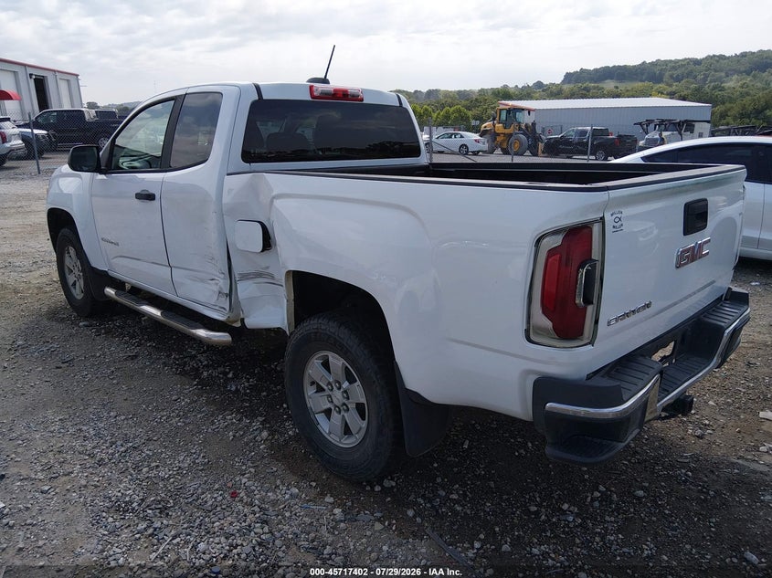Vin: 1gth5bea8g1346061, lot: 46216084, gmc canyon 2wd 20163