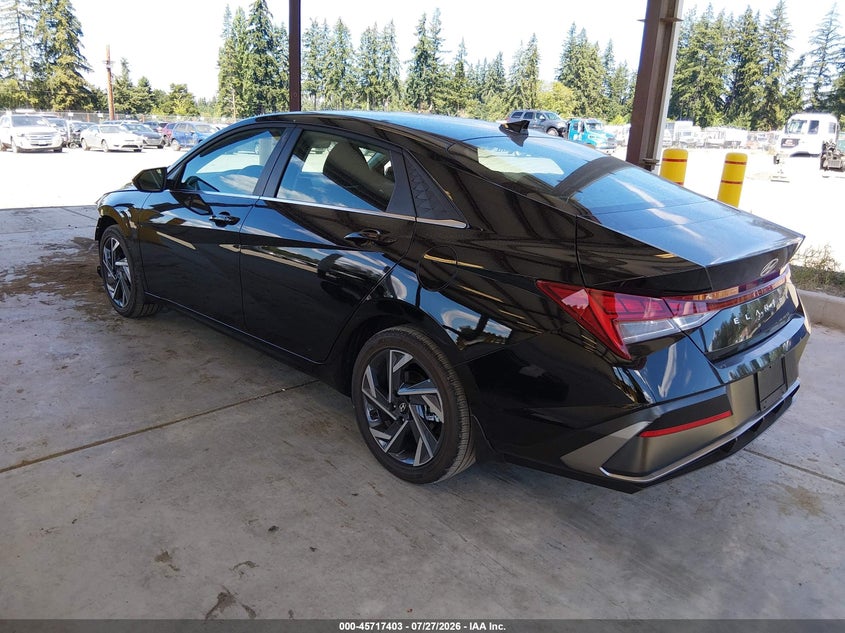 Vin: kmhls4dg8su941533, lot: 46216085, hyundai elantra sel convenience 20253