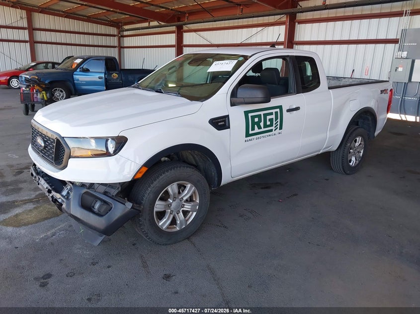 Vin: 1fter1eh7lla25514, lot: 46216109, ford ranger xl 20202