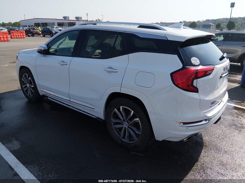 Vin: 3gkalsexxjl251257, lot: 46216121, gmc terrain denali 20183