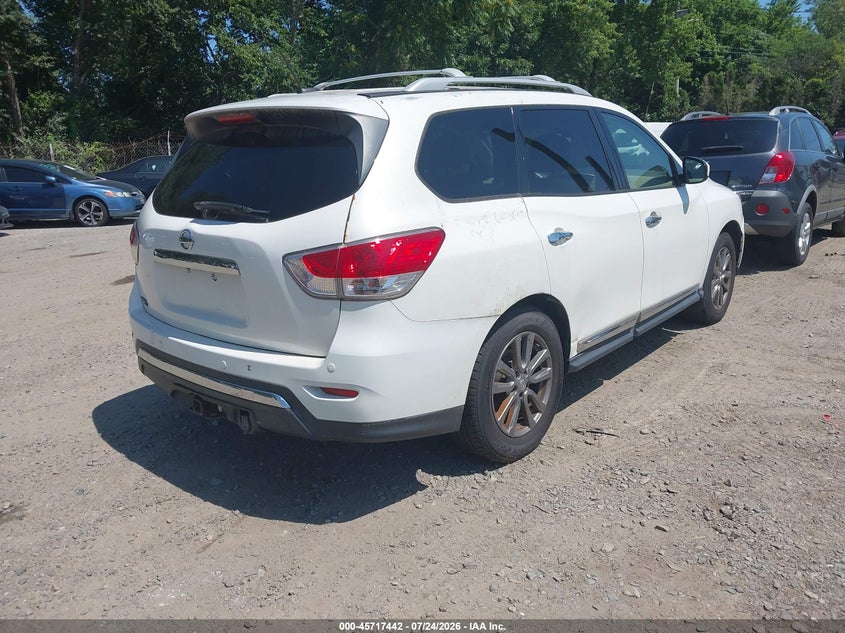 2013 NISSAN PATHFINDER auction photo 4