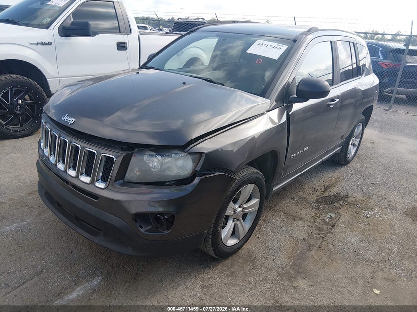 Vin: 1c4njcba7gd628439, lot: 46216141, jeep compass sport 20162