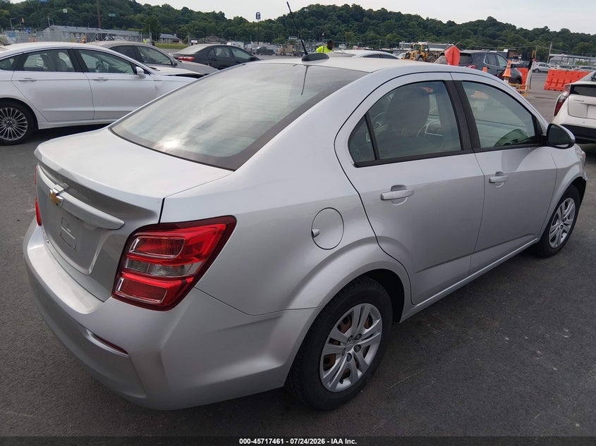 Vin: 1g1jb5sh1h4169018, lot: 46216143, chevrolet sonic ls auto 20174
