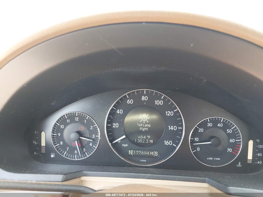 2009 MERCEDES-BENZ E 350 auction photo 7