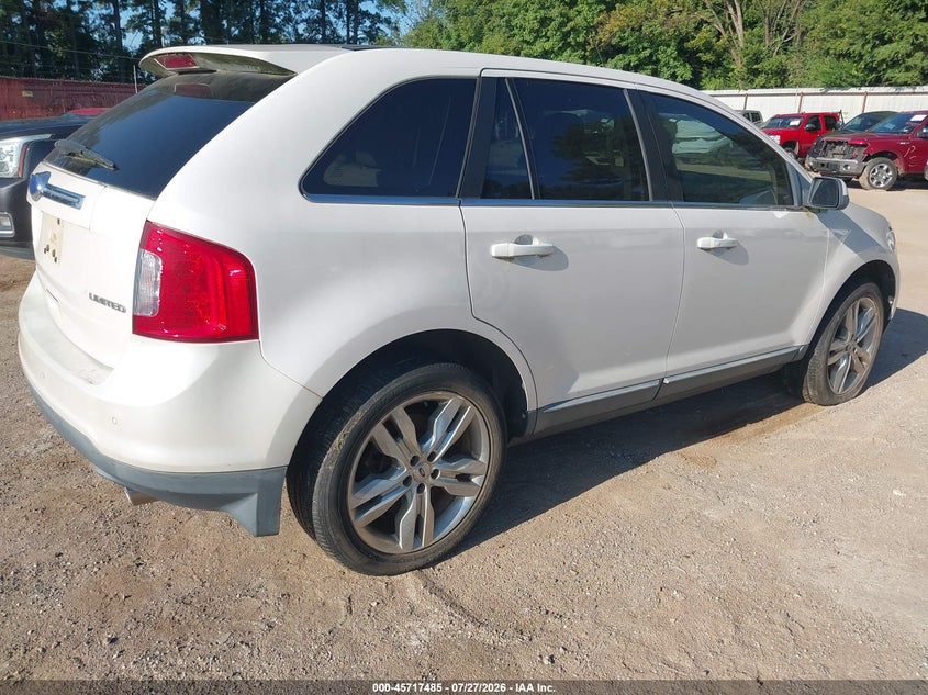 Vin: 2fmdk3kc8bbb11025, lot: 46216167, ford edge limited 20114