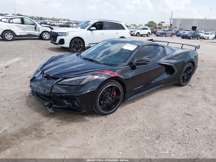 Vin: 1g1yc2d45n5117403, lot: 46216196, chevrolet corvette stingray rwd  3lt 20222