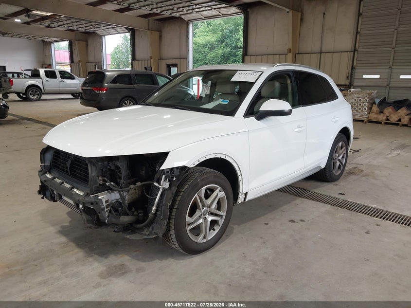 Vin: wa1anafy1j2112329, lot: 46216204, audi q5 2.0t premium/2.0t tech premium 20182