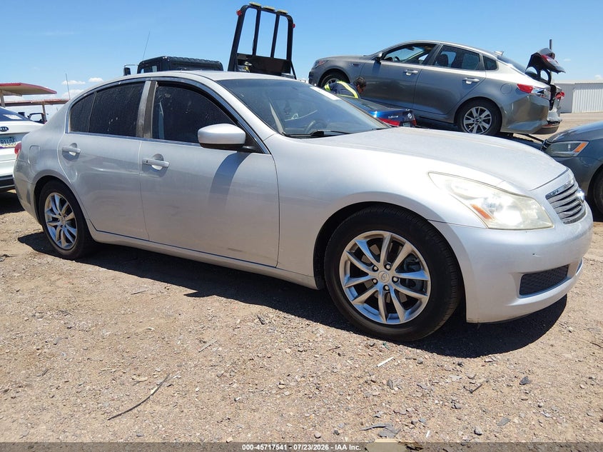 2009 INFINITI G37 auction photo 1