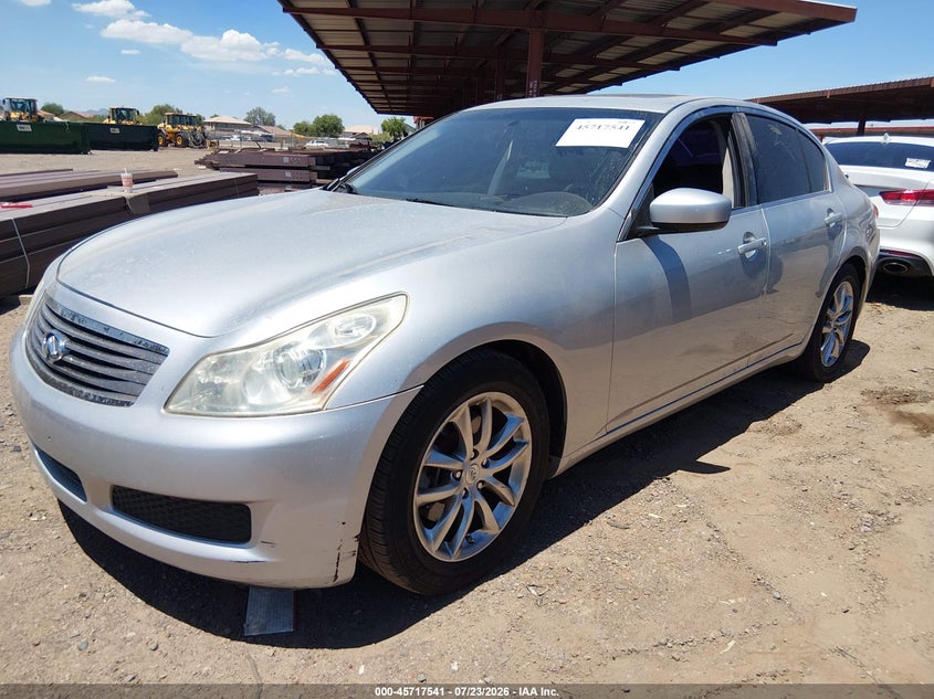 2009 INFINITI G37 auction photo 2